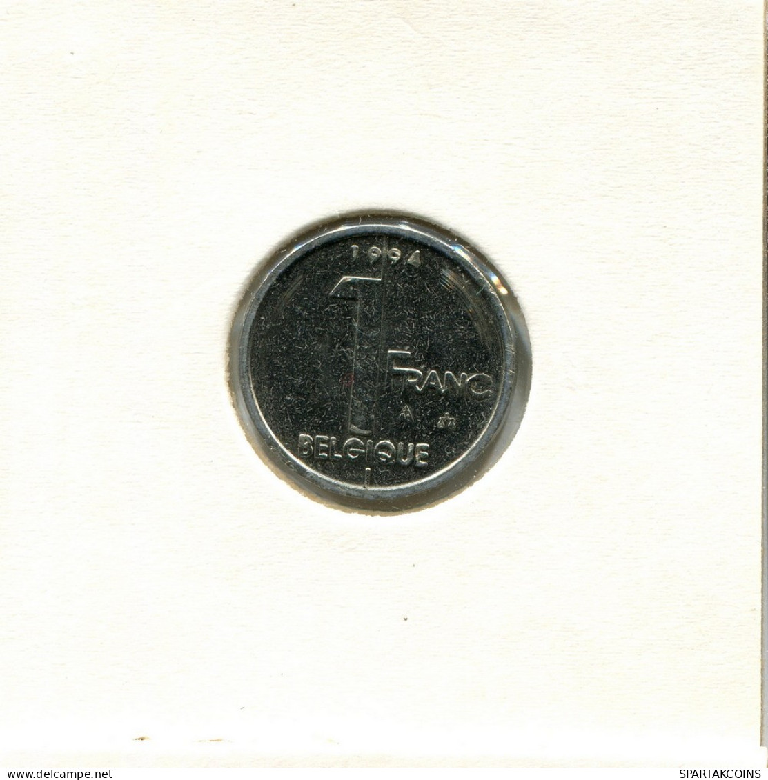 1 FRANC 1994 FRENCH Text BÉLGICA BELGIUM Moneda #BB323.E - 1 Frank