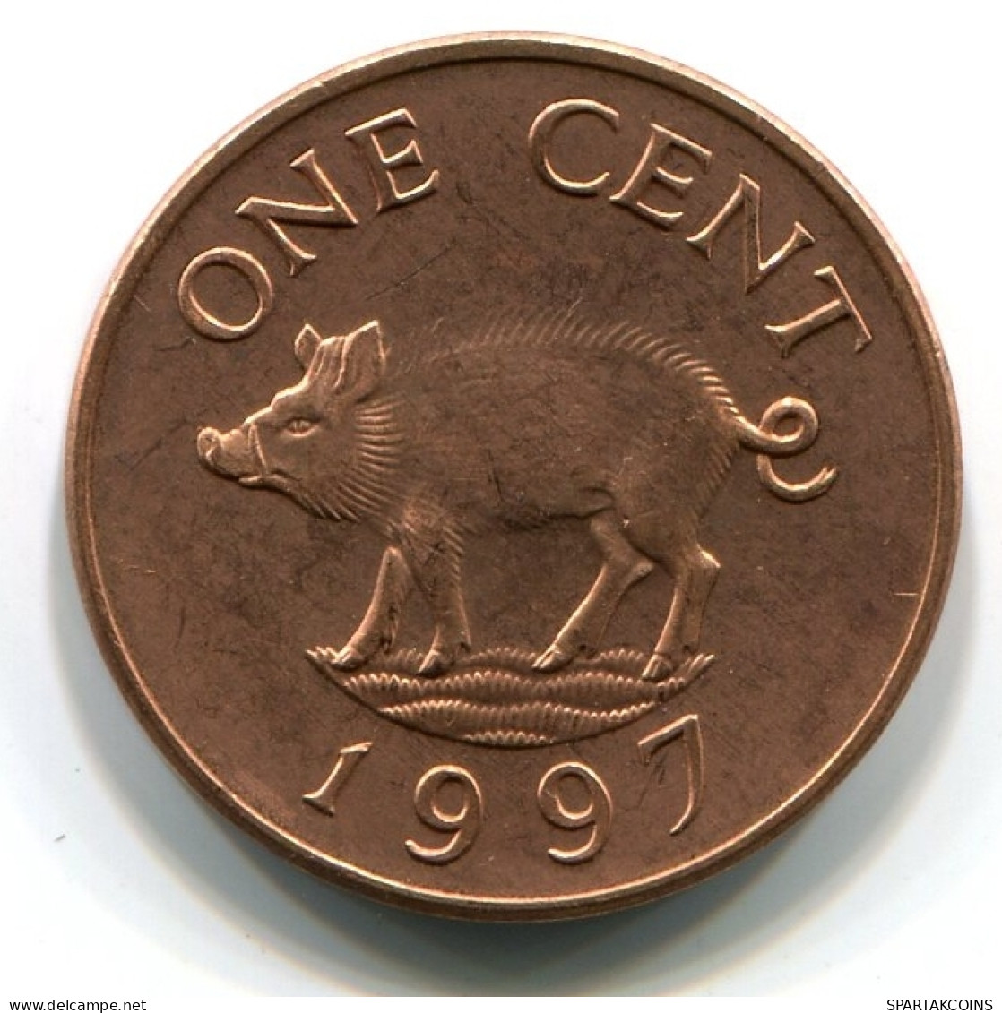 1 CENT 1997 BERMUDA Moneda UNC #W11424.E - Bermuda