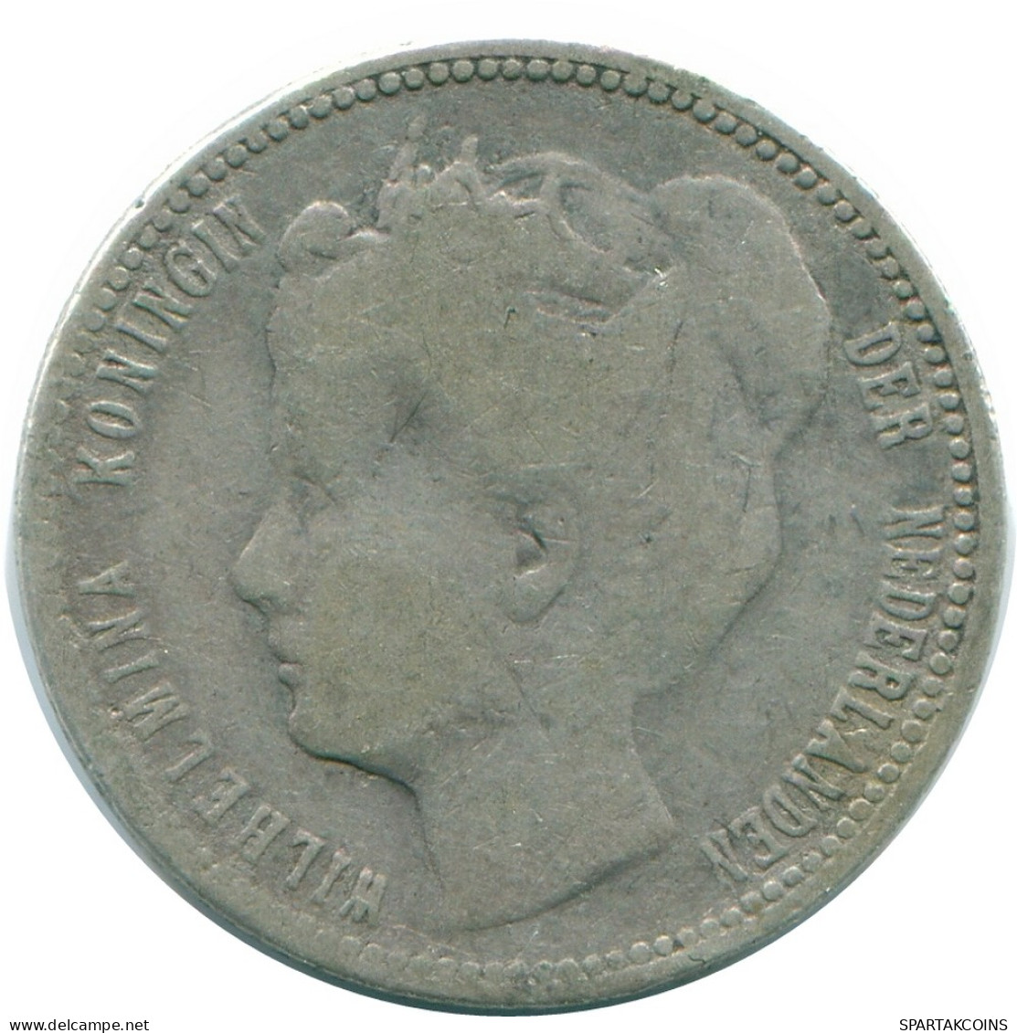 1/4 GULDEN 1900 CURACAO NEERLANDÉS NETHERLANDS PLATA Colonial #NL10494.4.E - Curacao