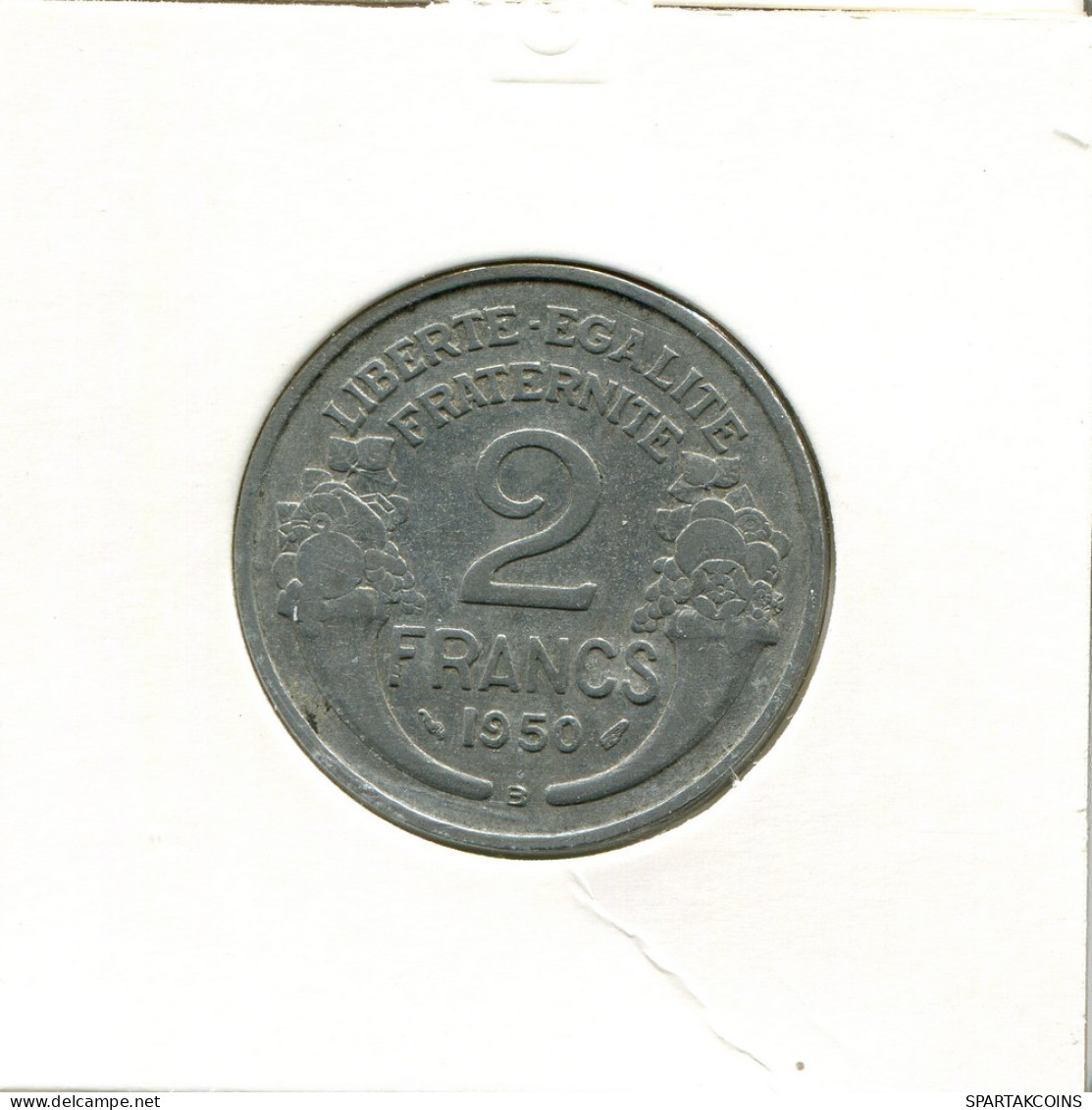 2 FRANCS 1950 D FRANCIA FRANCE Moneda #AK660.E - 2 Francs