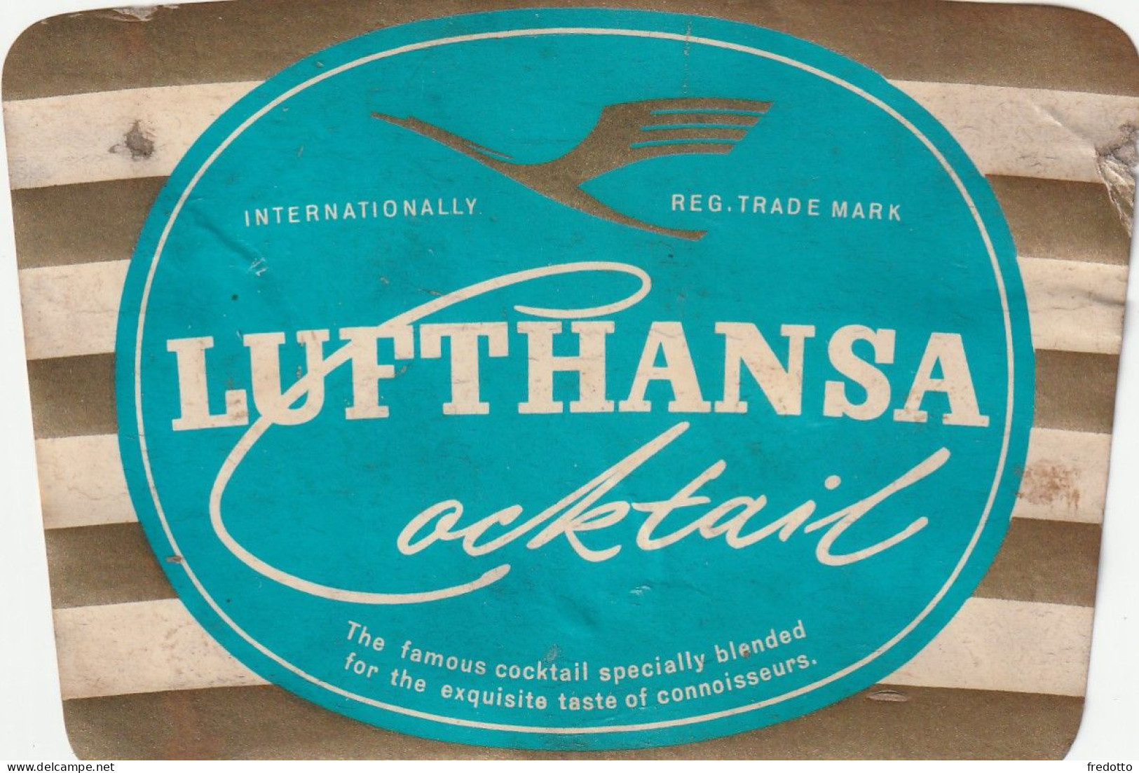 Lufthansa - Cocktail Aufkleber - Mundo