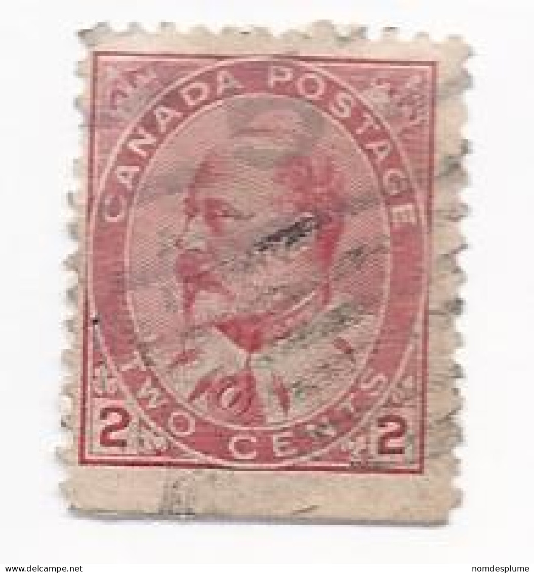 17273) Canada 1903 Booklet - Used Stamps