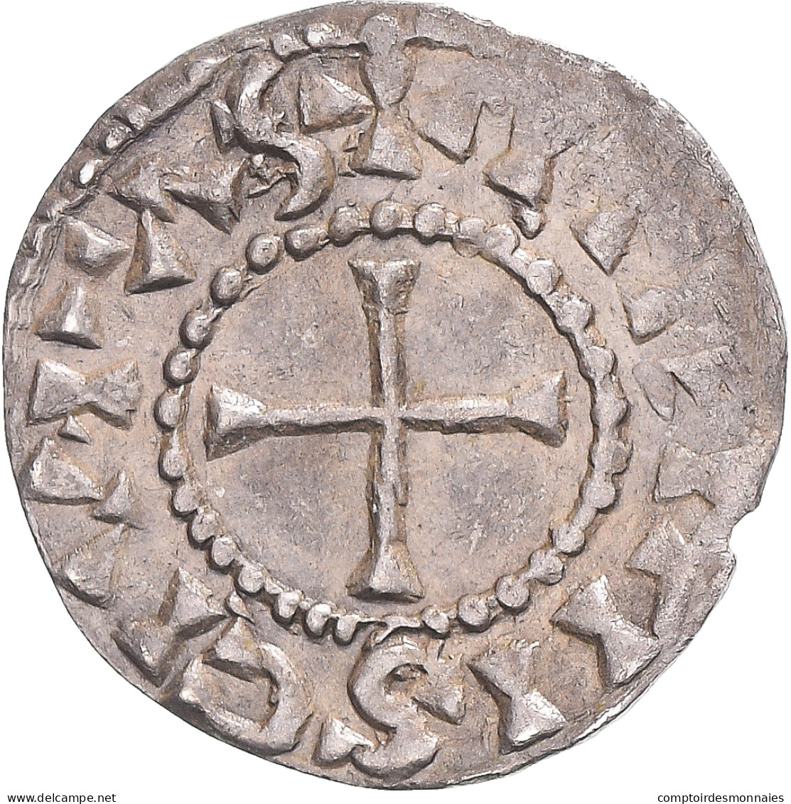 Monnaie, France, Charles Le Chauve, Obole, 869-877, Metz, TTB+, Argent, Prou:133 - Other & Unclassified