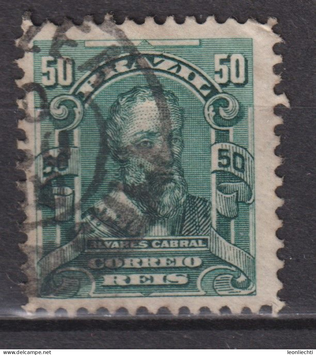 1906 Brasilien Mi:BR 165, Sn:BR 176, Yt:BR 130 Pedro Alvares Cabral (1467-1520), Personalities And Liberty Allegory - Gebruikt