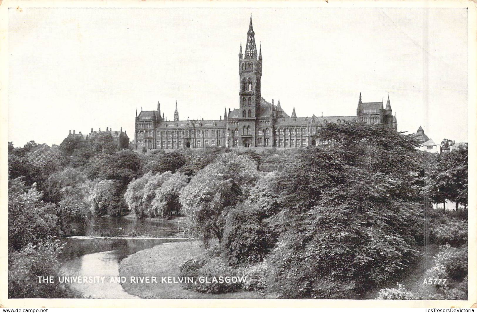 ECOSSE - Glasgow - The University And River Kelvin - Carte Postale Ancienne - Autres & Non Classés