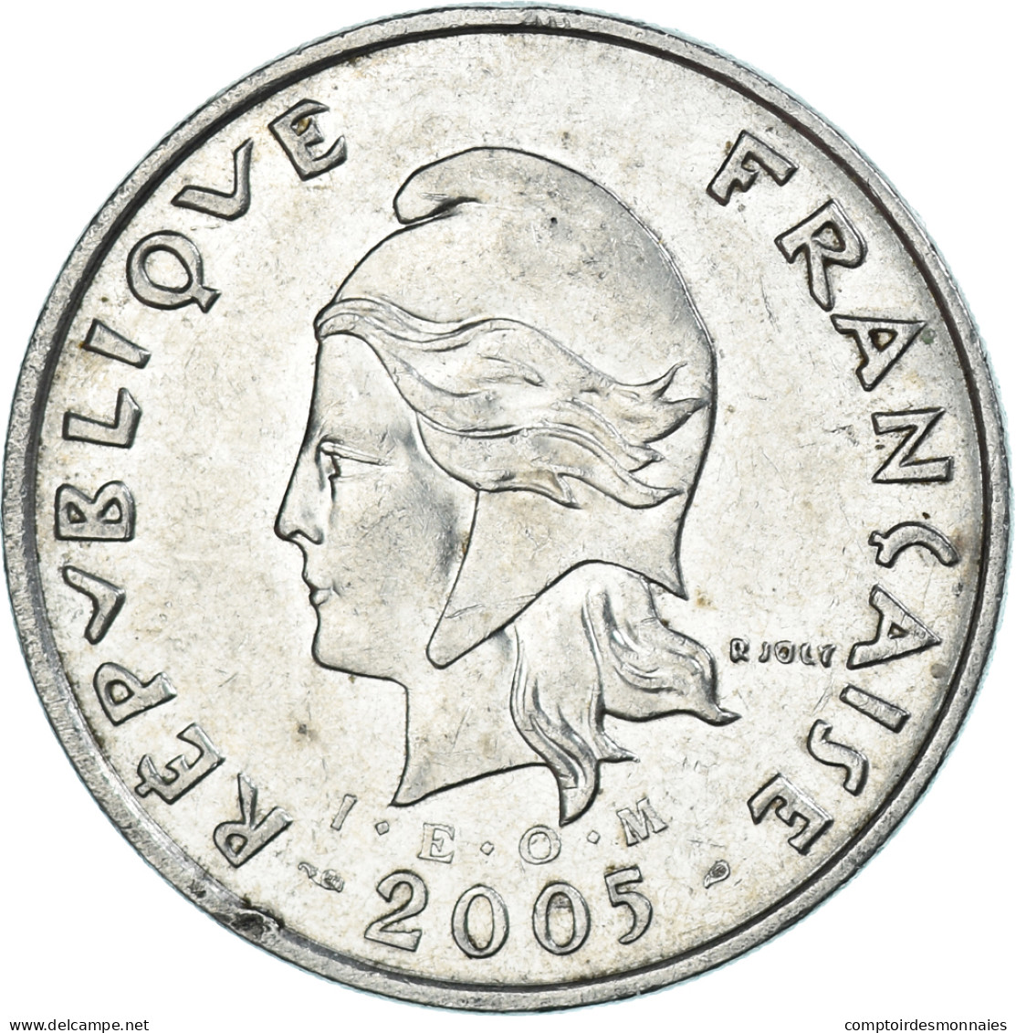 Monnaie, Polynésie Française, 50 Francs, 2005, Paris, TTB+, Nickel, KM:13 - Frans-Polynesië