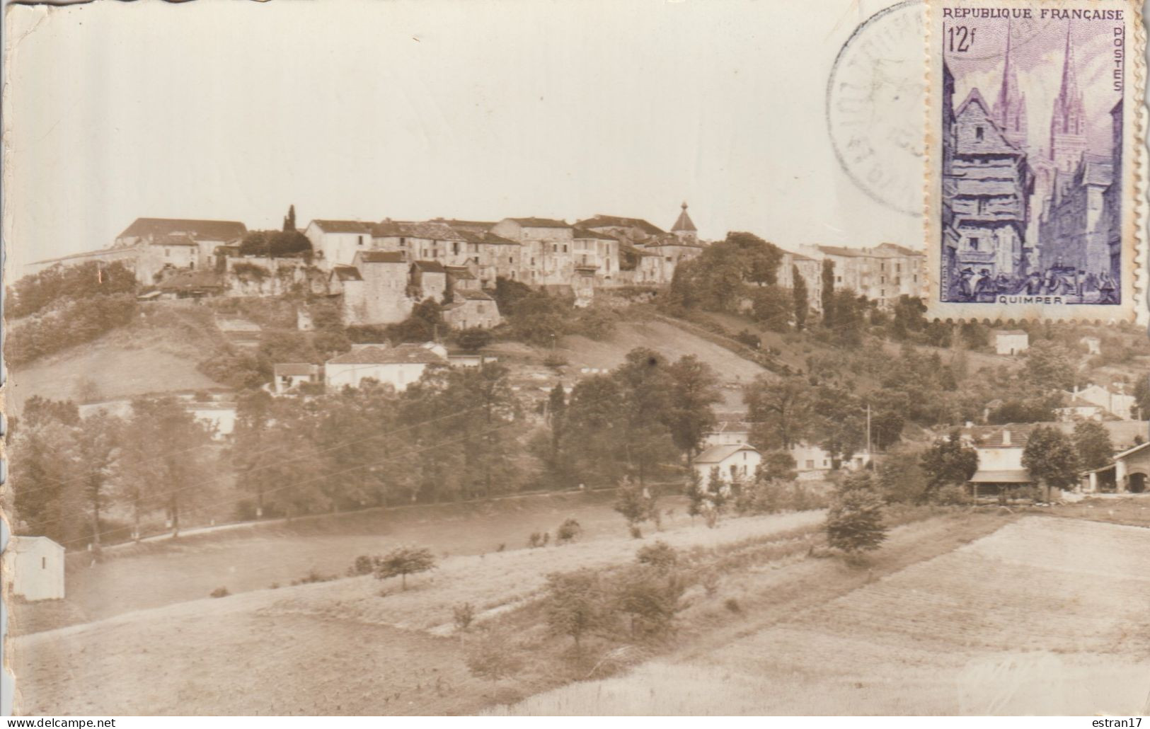 47 TOURNON D'AGENAIS  VUE GENERALE - Tournon D'Agenais