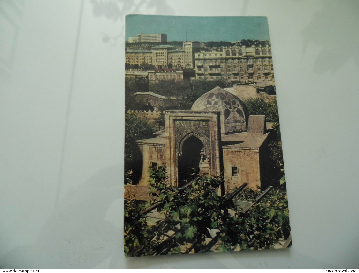 Cartolina  Russa "BAKU The Shirvanshah Palace. The Tomb Turbe" 1967 - Azerbaiyan