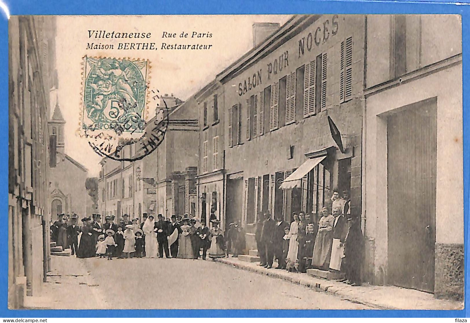 93 - Epinay Sur Seine - Villetaneuse - Rue De Paris (N12619) - Villetaneuse