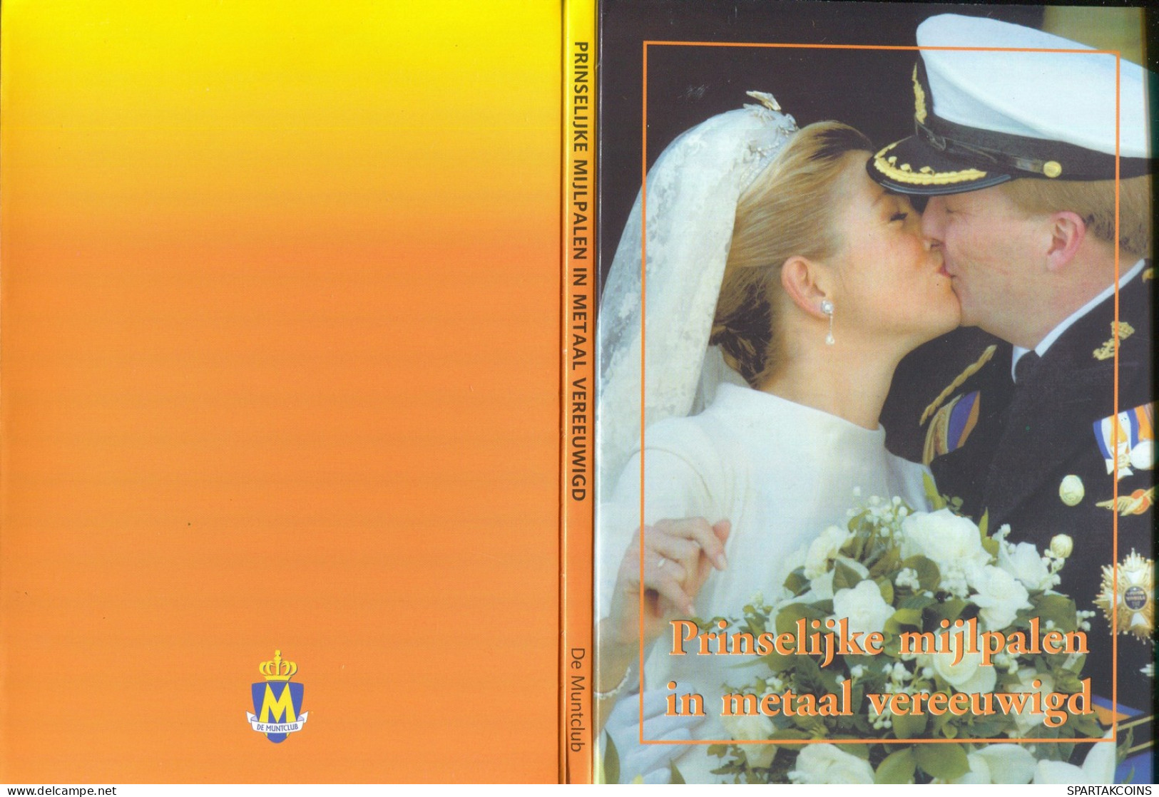 NÉERLANDAIS NETHERLANDS PRINCELY MILESTONES 1980 Pièce & MEDALS ARGENT PROOF #SET1084.7.F - Jahressets & Polierte Platten