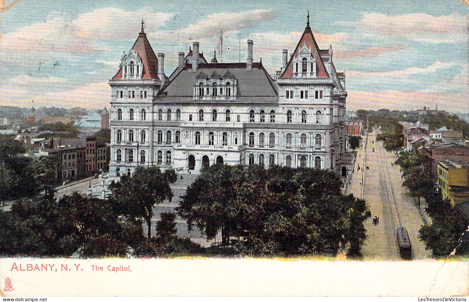 USA - ALBANY - The Capitol - Carte Postale Ancienne - Albany