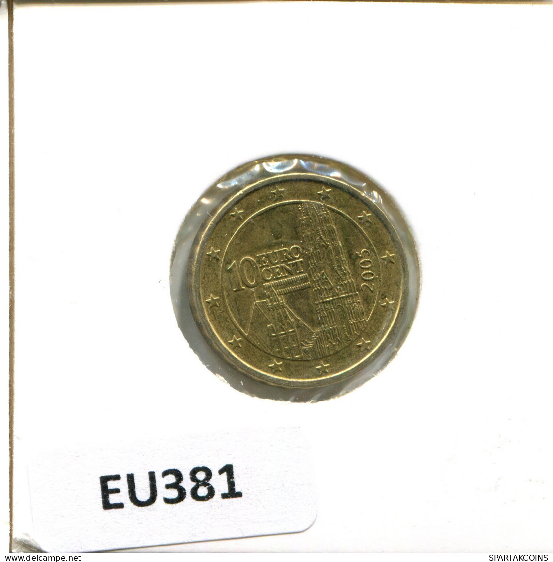 10 EURO CENTS 2005 AUSTRIA Coin #EU381.U - Autriche