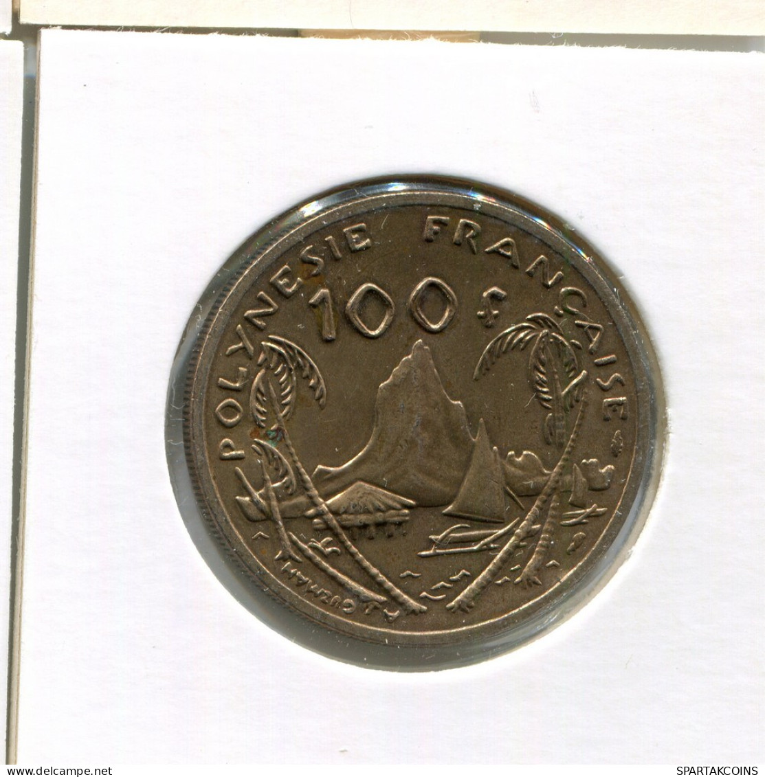 100 FRANCS 1982 FRENCH POLYNESIA Colonial Coin #AM516 - Frans-Polynesië