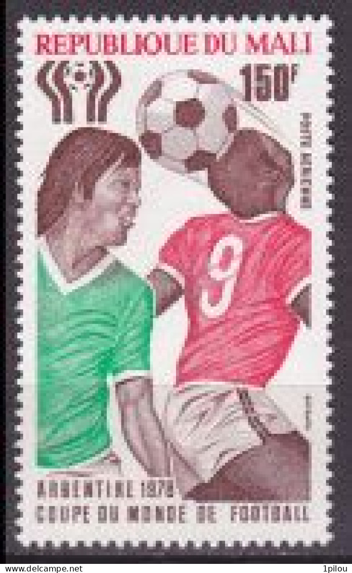 Coupe Du Monde 1978 Sur Enveloppe 1er Jour - Mali (1959-...)