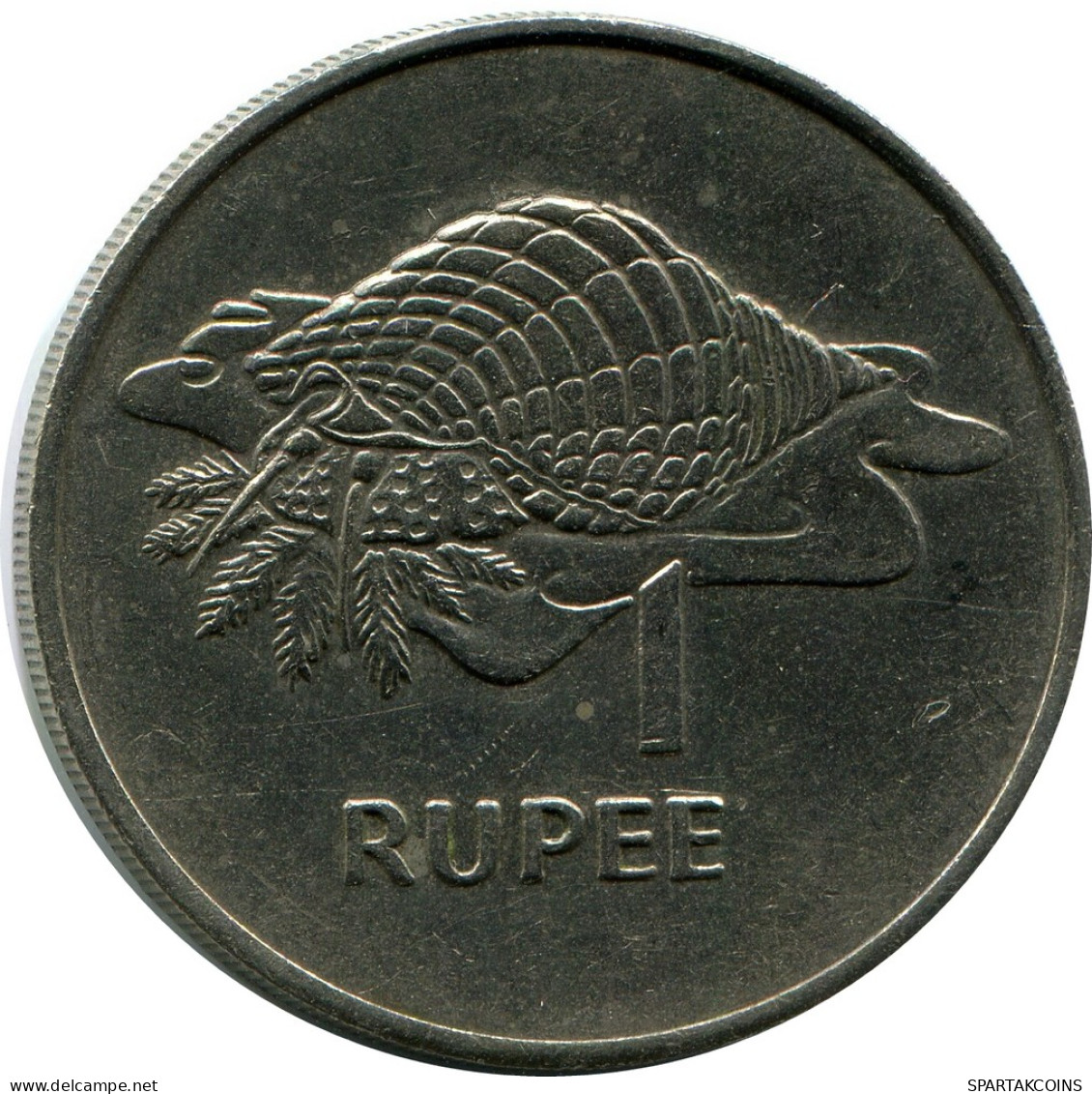 1 RUPEE 1977 SEYCHELLES ISLANDS Coin #AP934.U - Seychelles