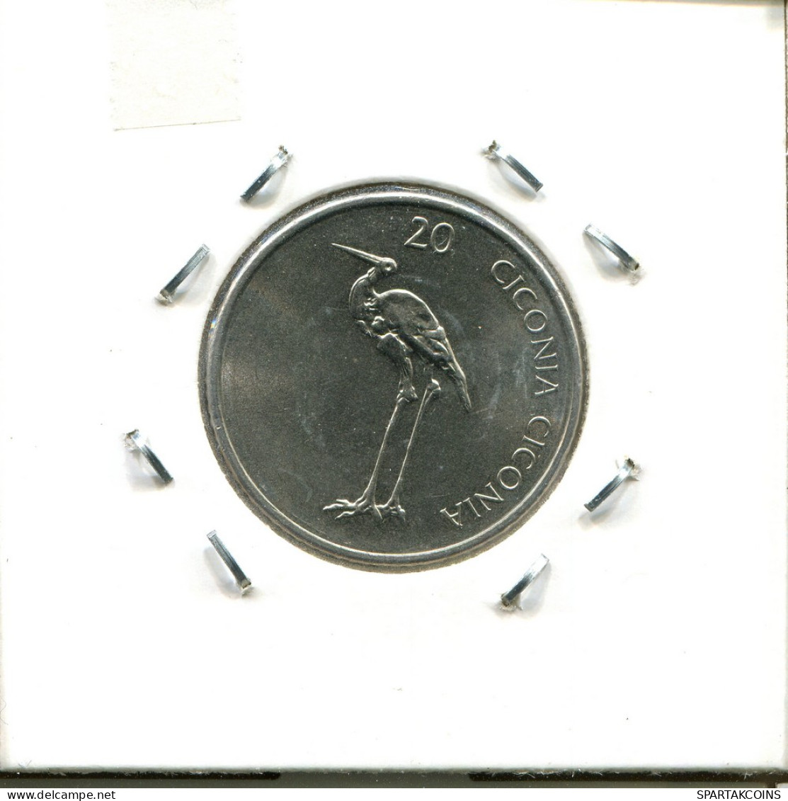 20 TOLARJEV 2004 SLOVENIA Coin #AS573.U - Slovenia