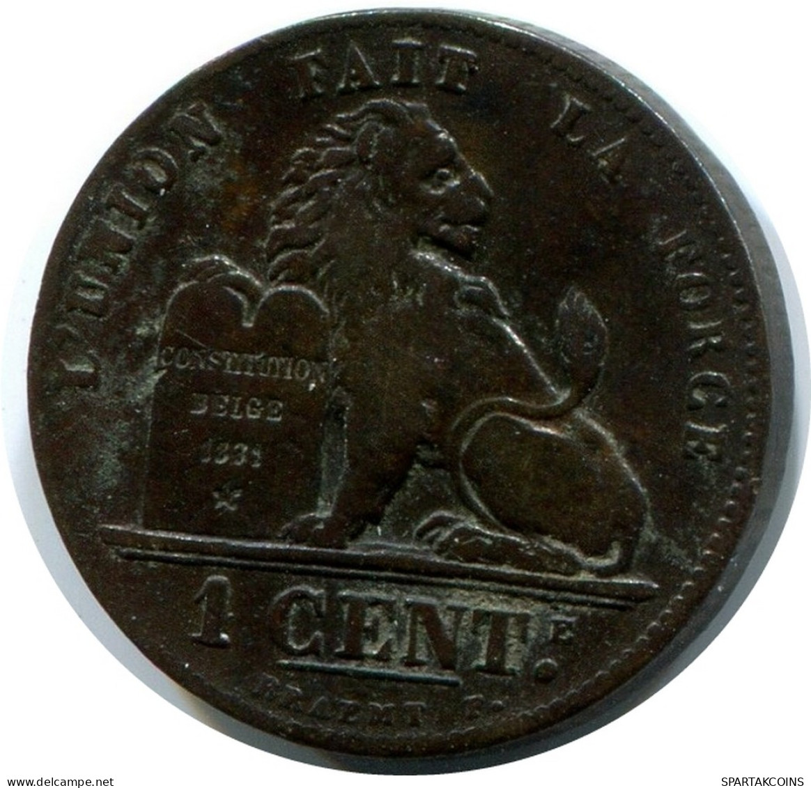 1 CENTIME 1899 BELGIUM Coin FRENCH Text #AX354.U - 1 Cent