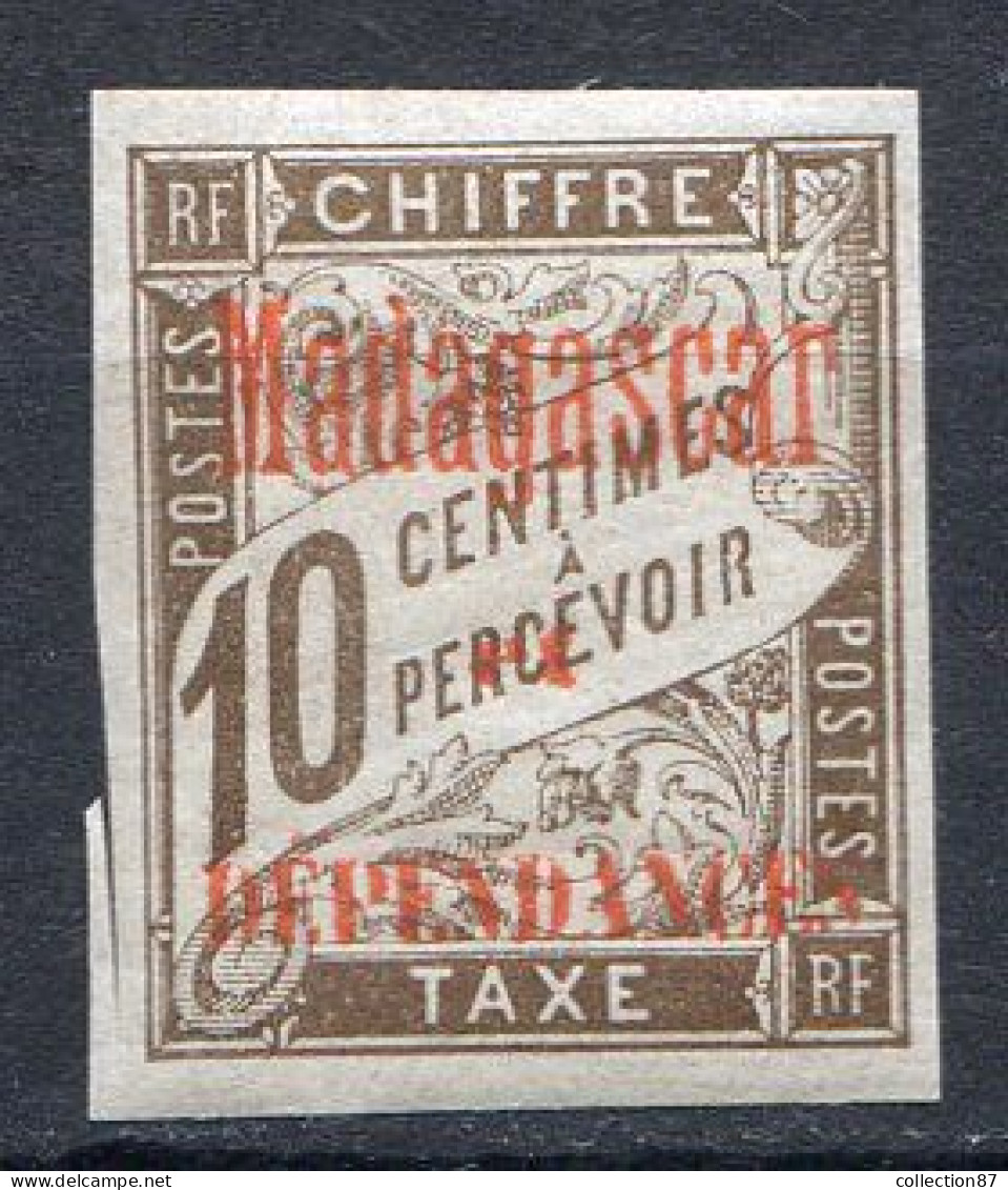 MADAGASCAR < TAXE N° 2 * Neuf Ch. * MH - Timbres-taxe