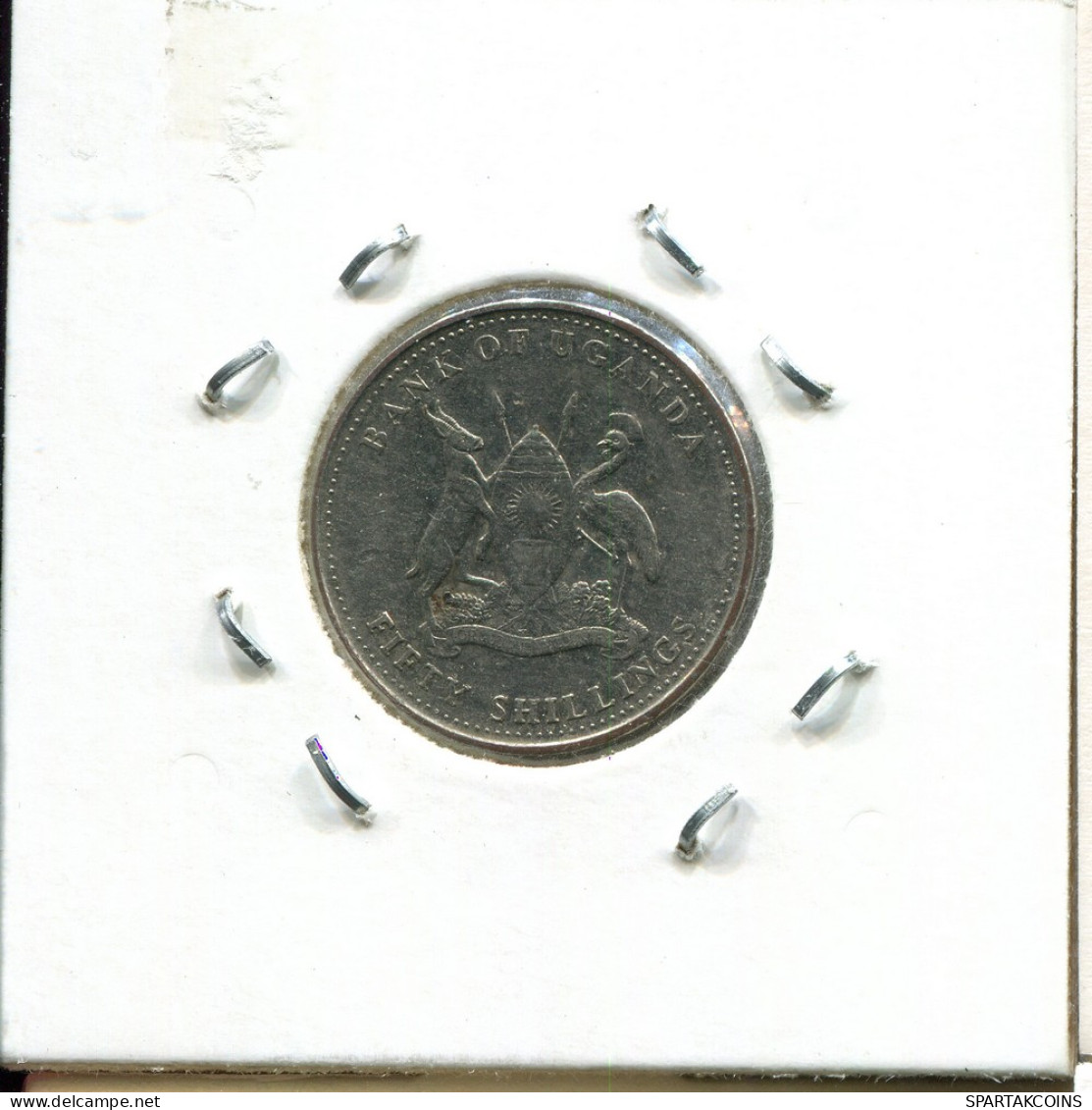 50 SHILLINGS 2003 UGANDA Münze #AS342.D - Oeganda