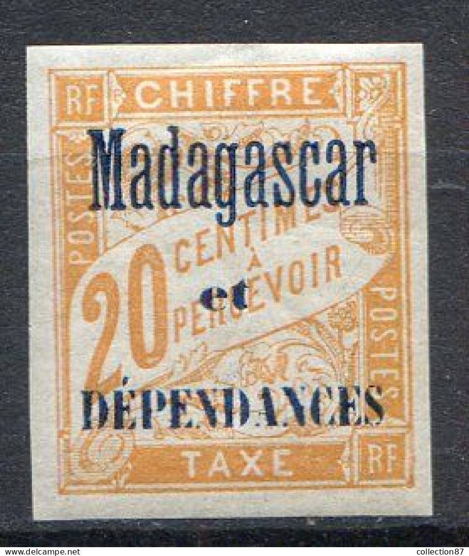 MADAGASCAR < TAXE N° 3 * Neuf Ch. * MH - Strafport