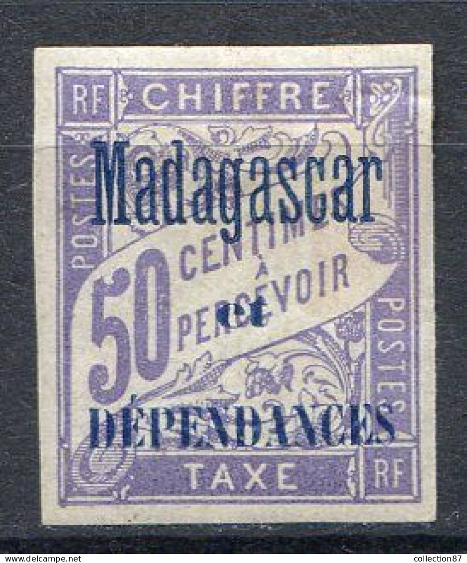 MADAGASCAR < TAXE N° 6 * Neuf Ch. * MH - Timbres-taxe