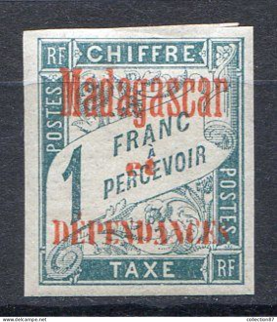 MADAGASCAR < TAXE N° 7 * Neuf Ch. * MH - Segnatasse