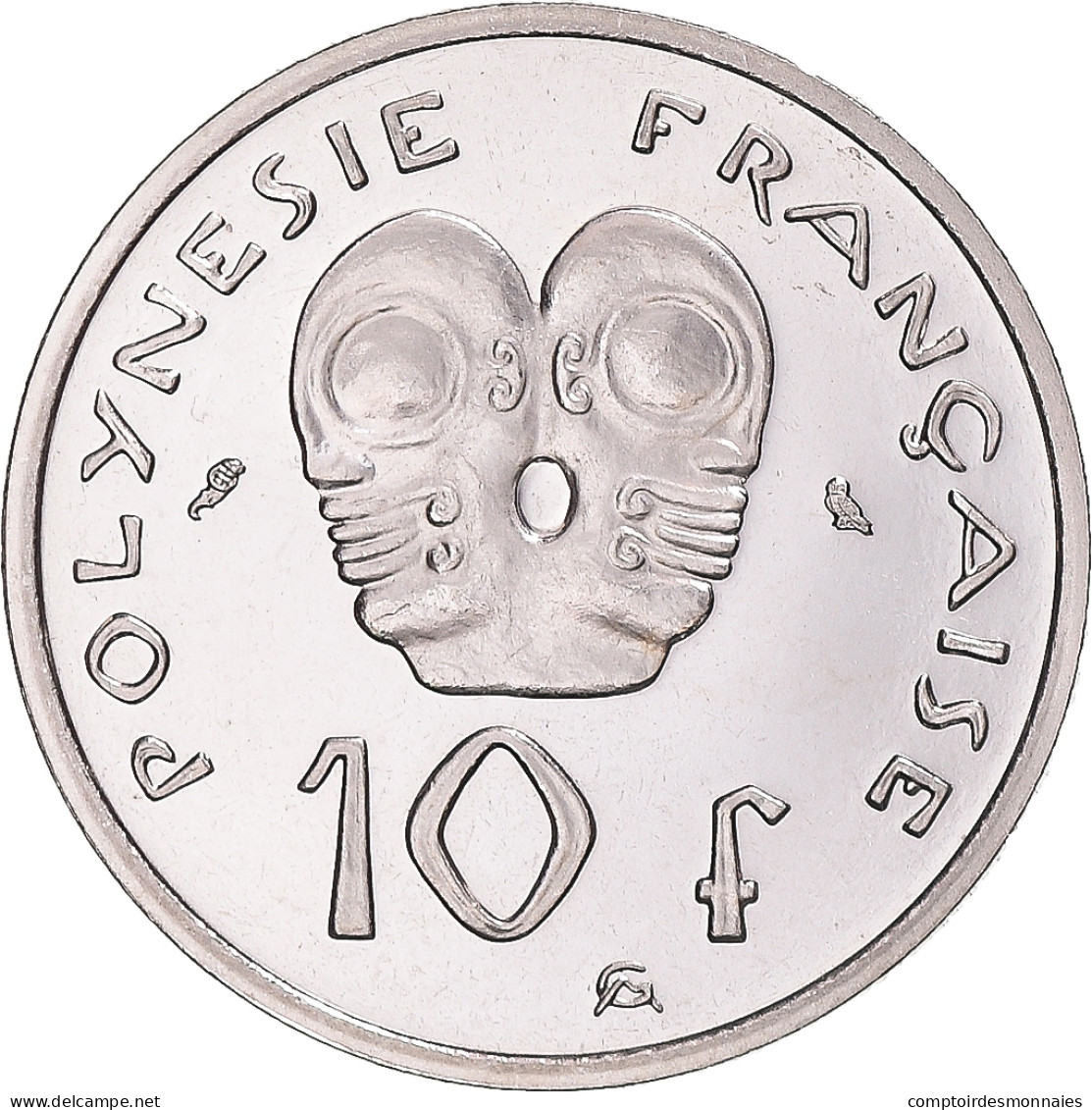 Monnaie, Polynésie Française, 10 Francs, 1967, Paris, ESSAI, FDC, Nickel - Frans-Polynesië