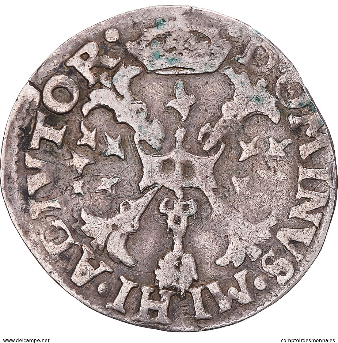 Monnaie, Pays-Bas Espagnols, Philippe II, 1/10 Ecu, 1571, Maastricht, TTB - …-1795 : Periodo Antico
