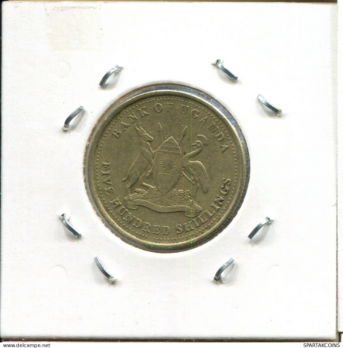 500 SHILLINGS 2003 UGANDA Münze #AS343.D - Oeganda