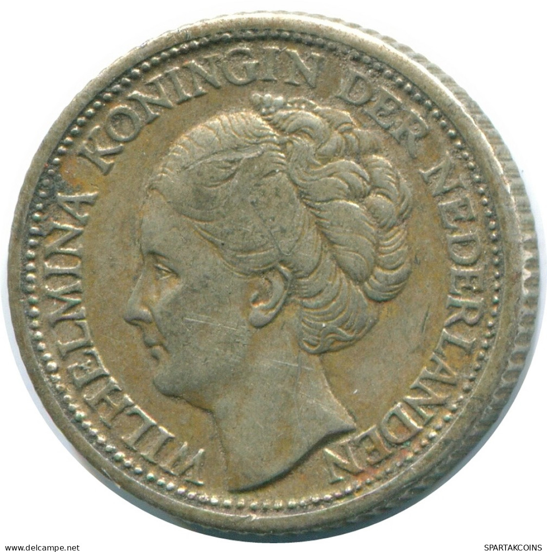 1/4 GULDEN 1944 CURACAO NIEDERLANDE SILBER Koloniale Münze #NL10700.4.D - Curaçao