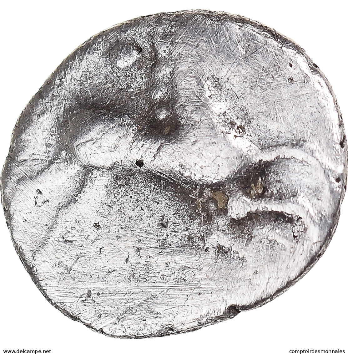 Monnaie, Aulerques Cenomans, Denier, Ca. 80-50 BC, Le Mans, TTB, Argent - Gauloises