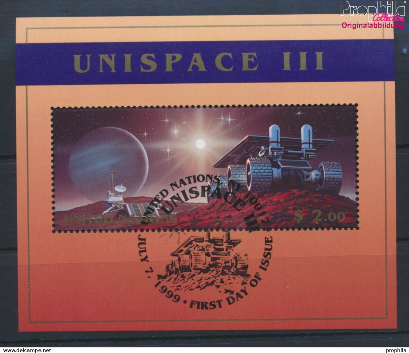 UNO - New York Block16 (kompl.Ausg.) Gestempelt 1999 UNISPACE III (10063923 - Oblitérés