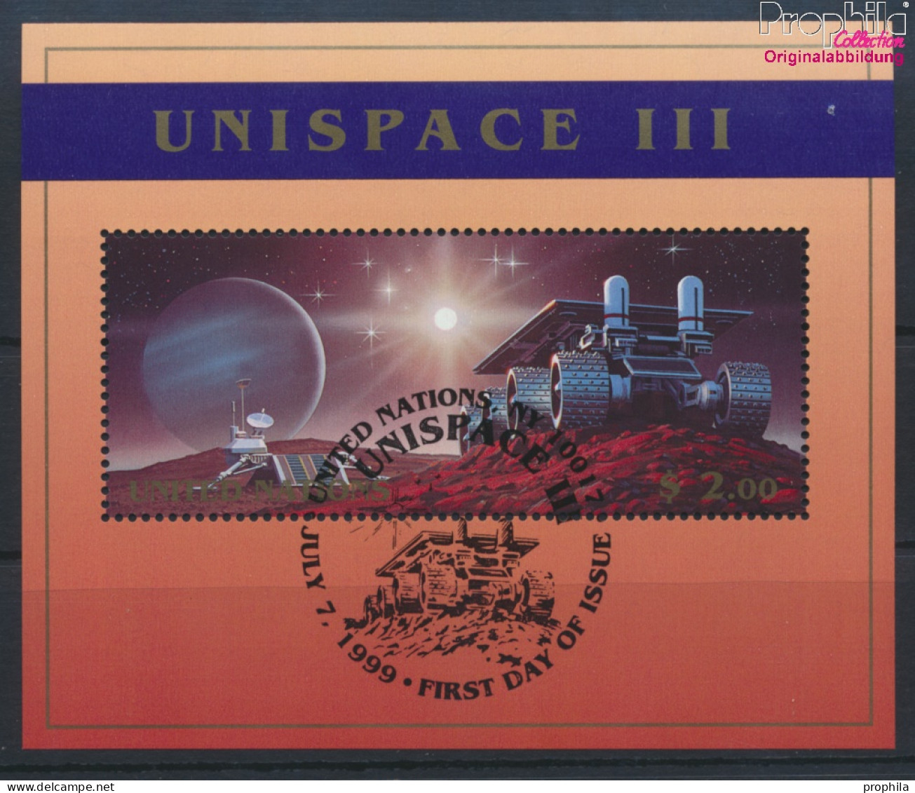 UNO - New York Block16 (kompl.Ausg.) Gestempelt 1999 UNISPACE III (10063925 - Oblitérés