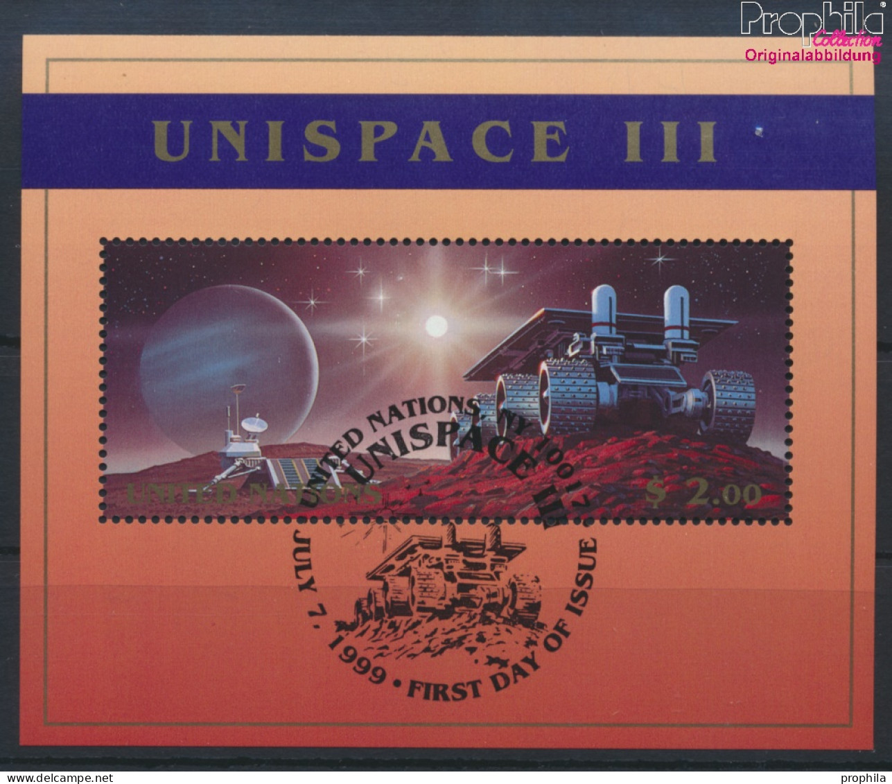 UNO - New York Block16 (kompl.Ausg.) Gestempelt 1999 UNISPACE III (10063932 - Oblitérés