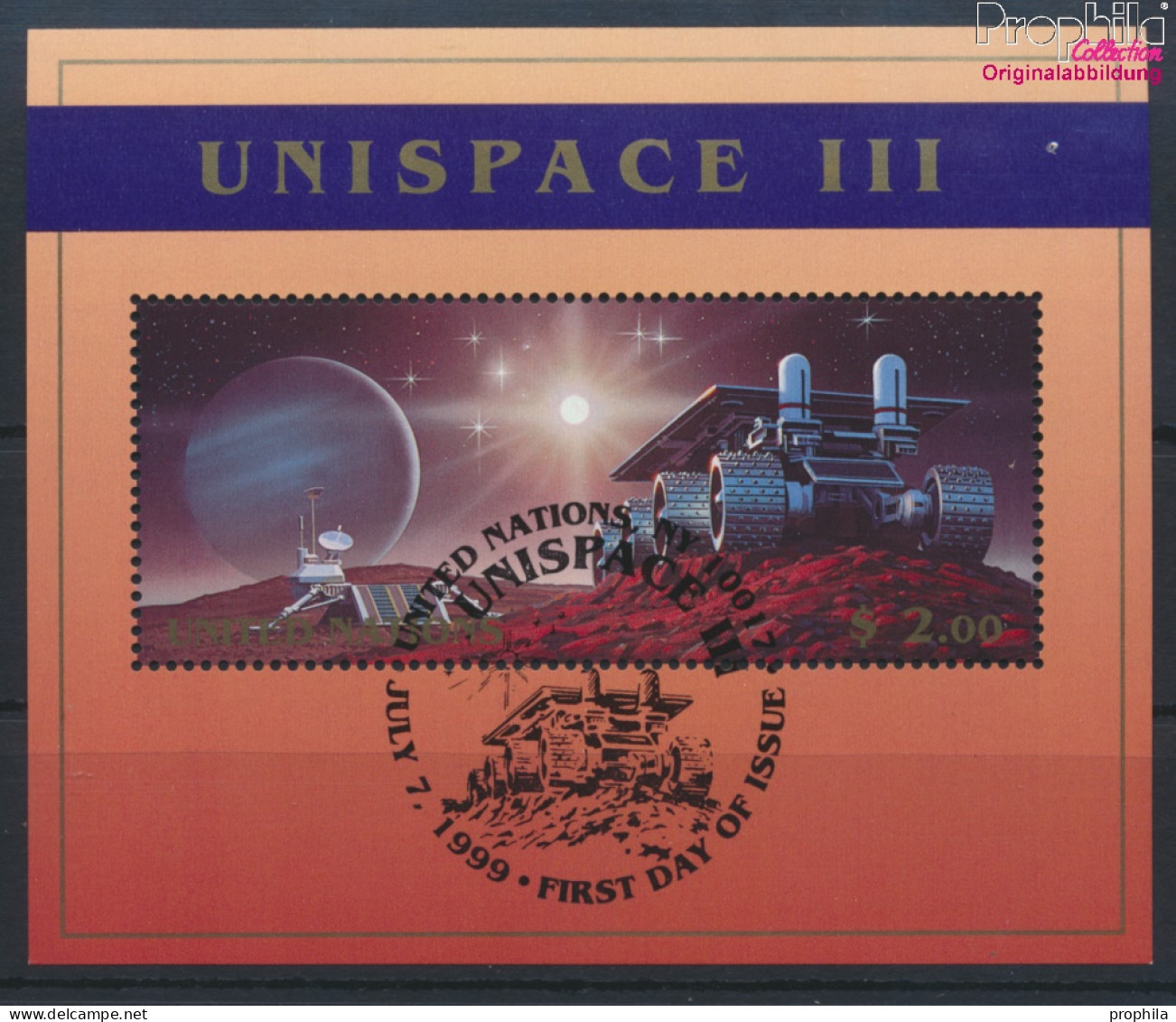 UNO - New York Block16 (kompl.Ausg.) Gestempelt 1999 UNISPACE III (10063936 - Oblitérés