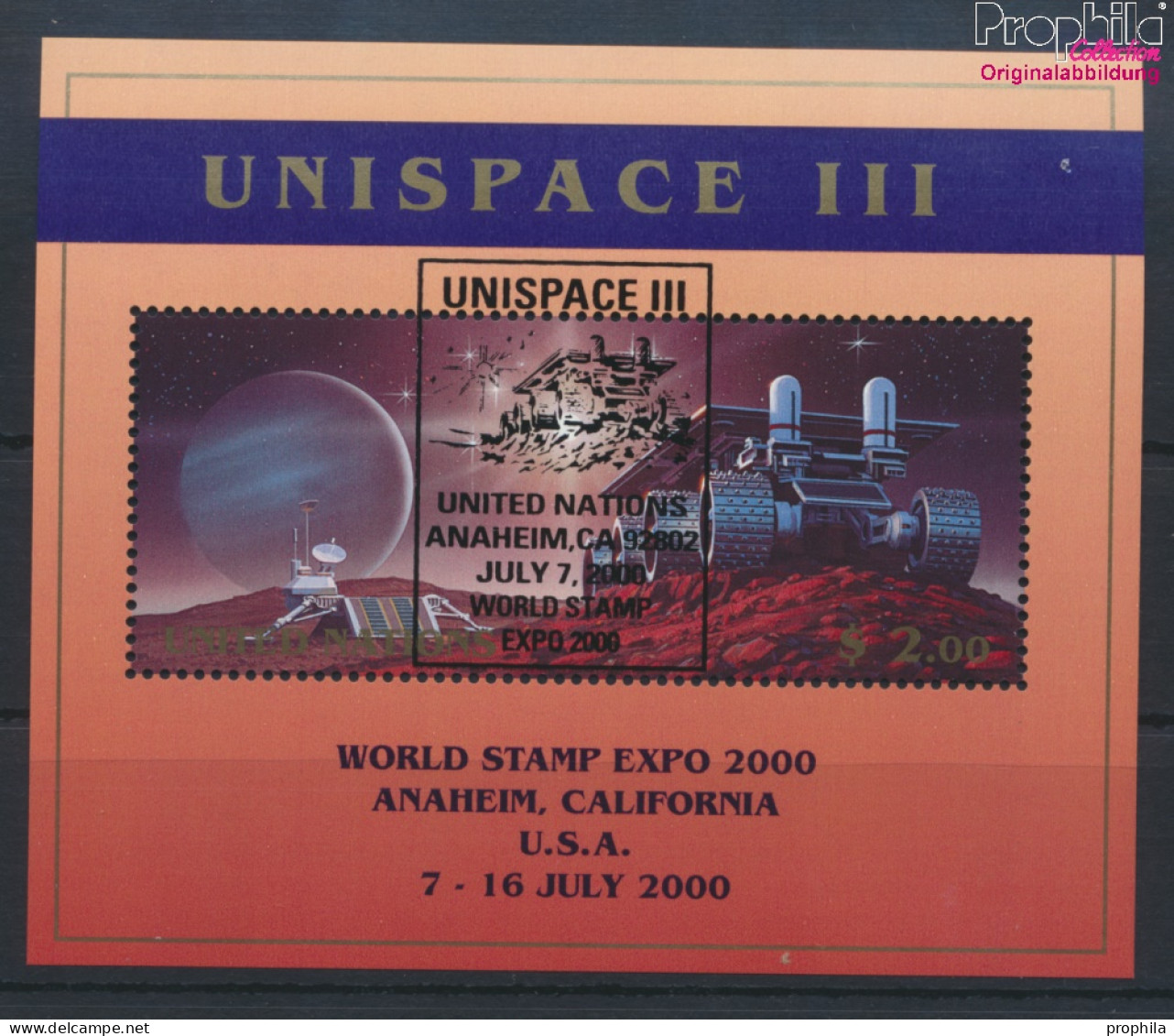 UNO - New York Block16I (kompl.Ausg.) Gestempelt 1999 UNISPACE III (10063942 - Oblitérés