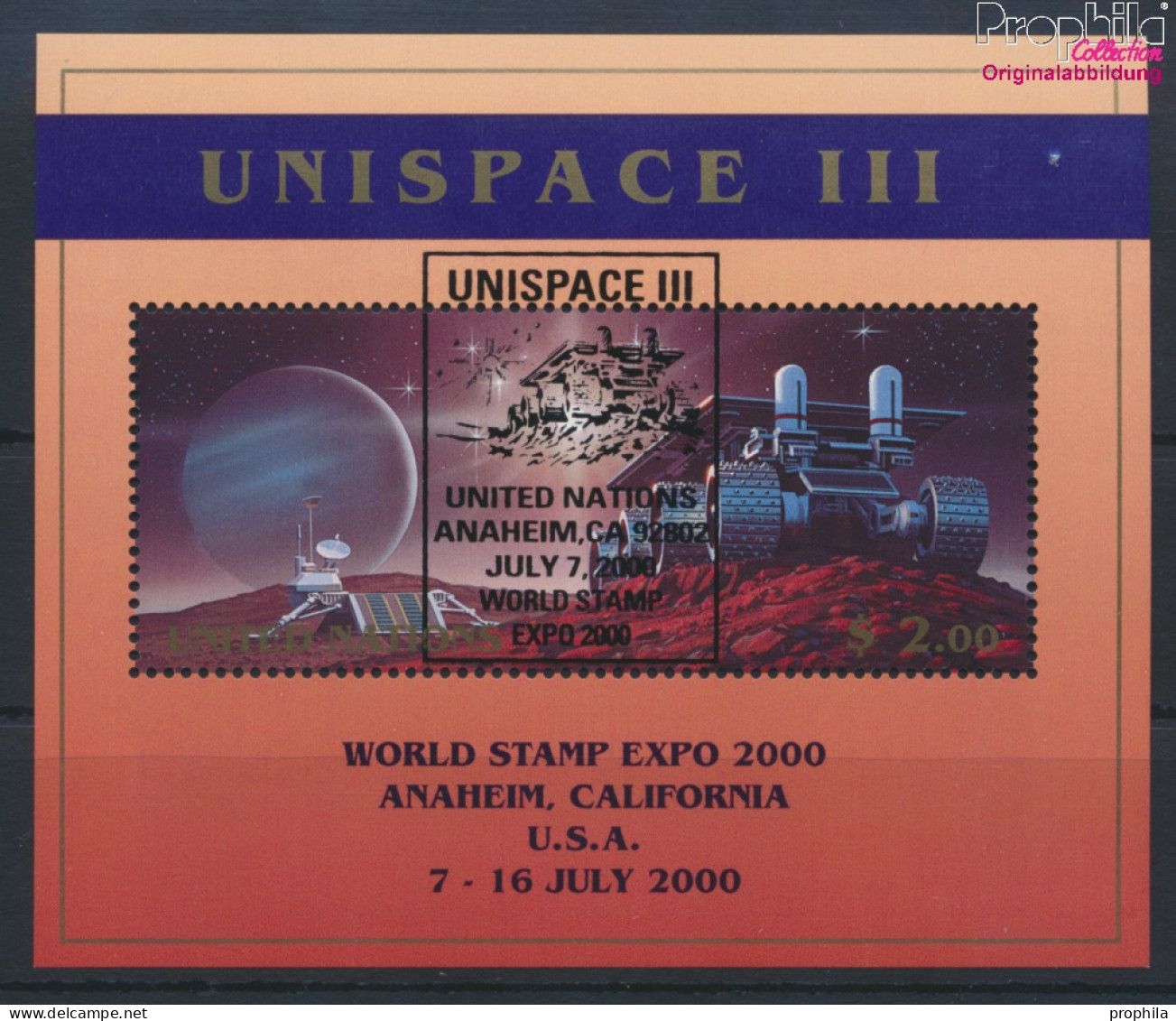 UNO - New York Block16I (kompl.Ausg.) Gestempelt 1999 UNISPACE III (10063944 - Oblitérés