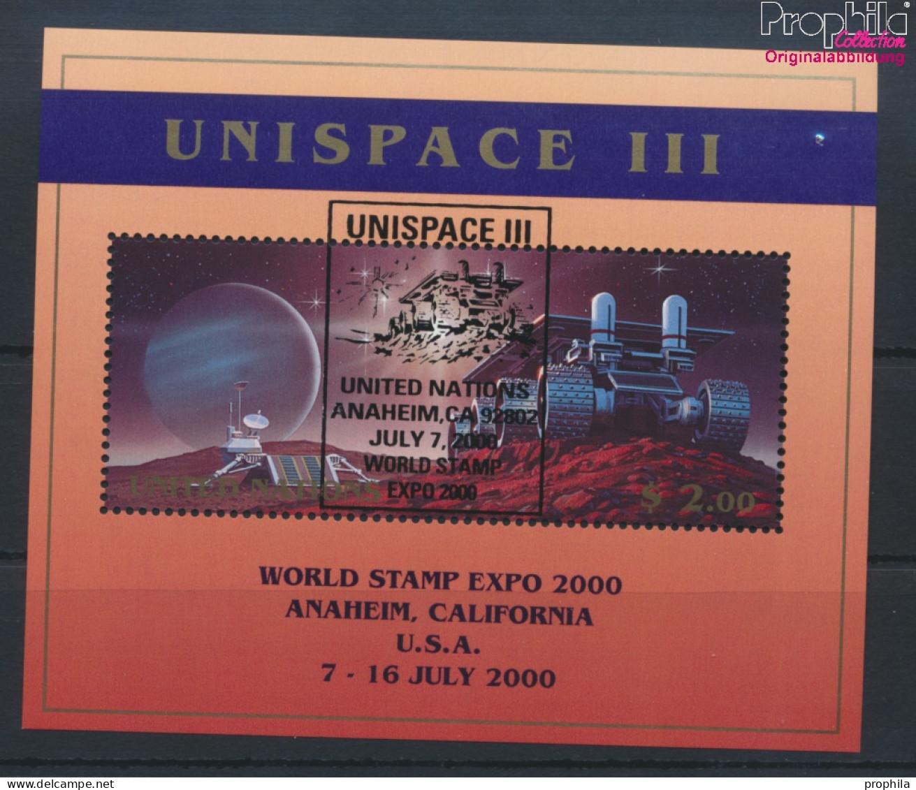 UNO - New York Block16I (kompl.Ausg.) Gestempelt 1999 UNISPACE III (10063946 - Oblitérés