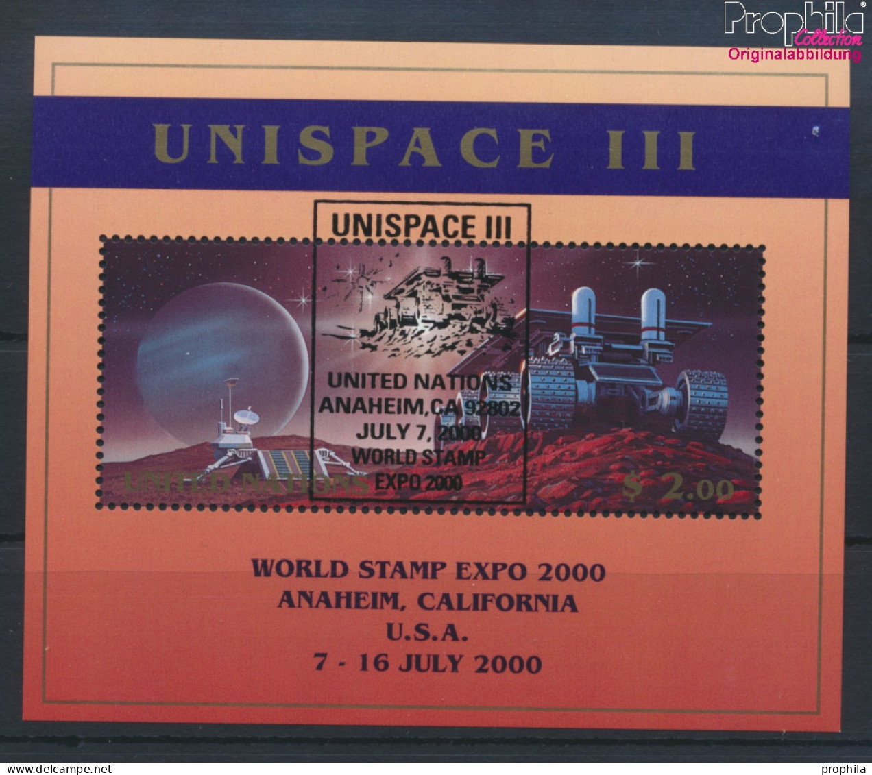 UNO - New York Block16I (kompl.Ausg.) Gestempelt 1999 UNISPACE III (10063951 - Oblitérés