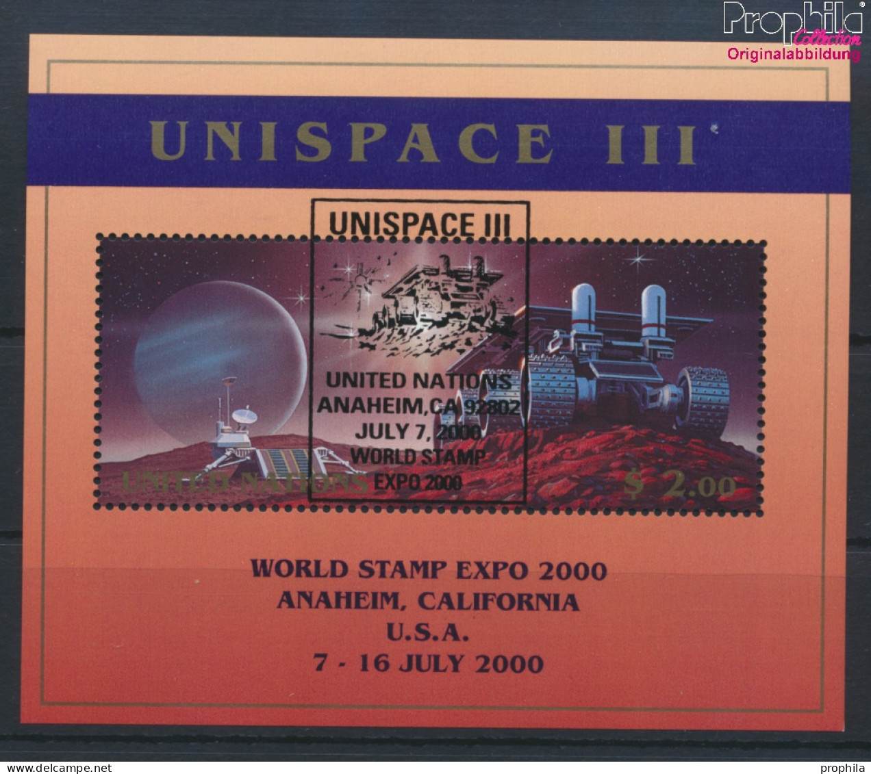 UNO - New York Block16I (kompl.Ausg.) Gestempelt 1999 UNISPACE III (10063956 - Oblitérés