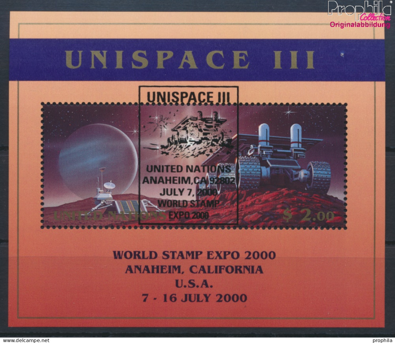 UNO - New York Block16I (kompl.Ausg.) Gestempelt 1999 UNISPACE III (10063957 - Oblitérés