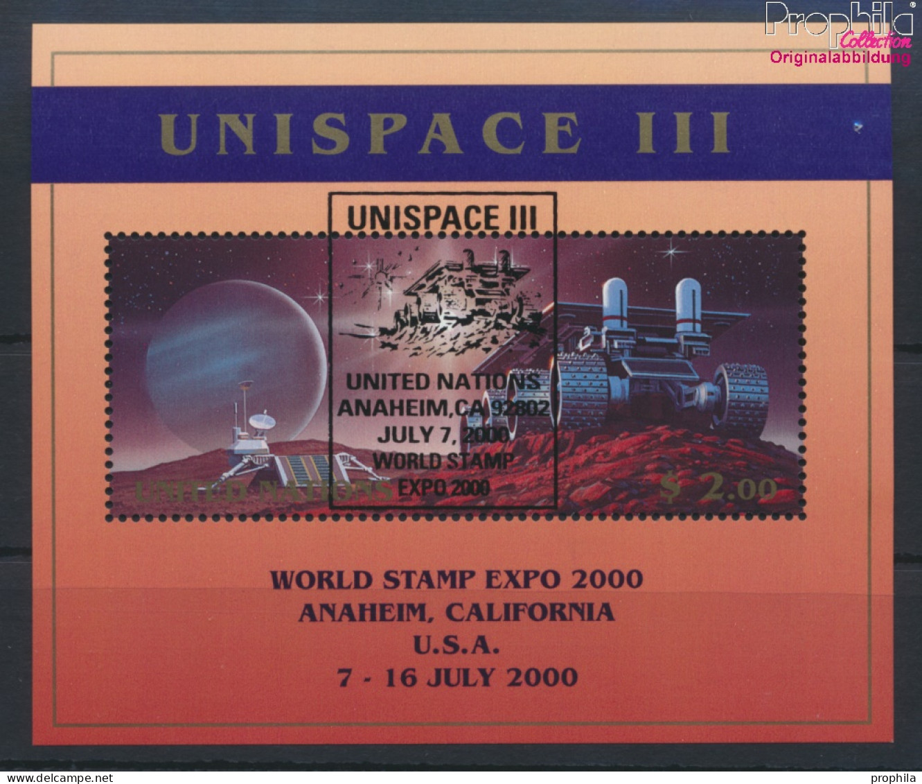 UNO - New York Block16I (kompl.Ausg.) Gestempelt 1999 UNISPACE III (10063962 - Oblitérés