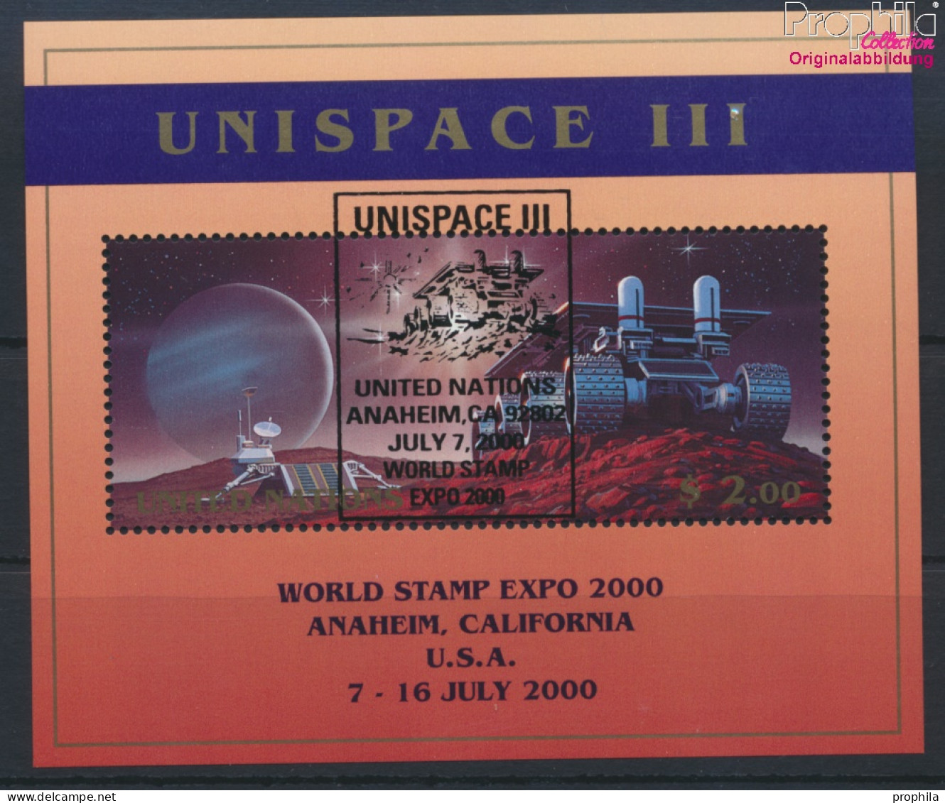 UNO - New York Block16I (kompl.Ausg.) Gestempelt 1999 UNISPACE III (10063966 - Oblitérés