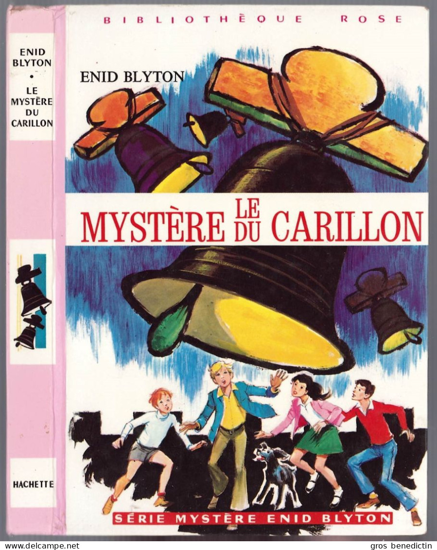 Hachette - Bibliothèque Rose -  Enid Blyton - "Le Mystère Du Carillon" - 1976 - #Ben&Bly&Myst - Bibliotheque Rose