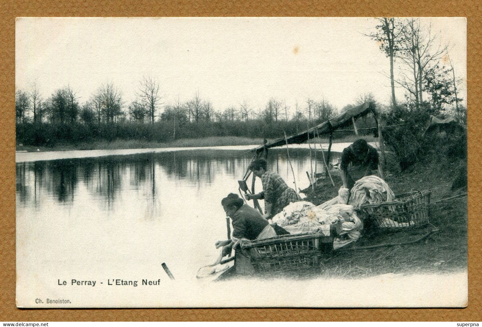 LE PERRAY  (78)  : " L'ETANG NEUF " - Le Perray En Yvelines