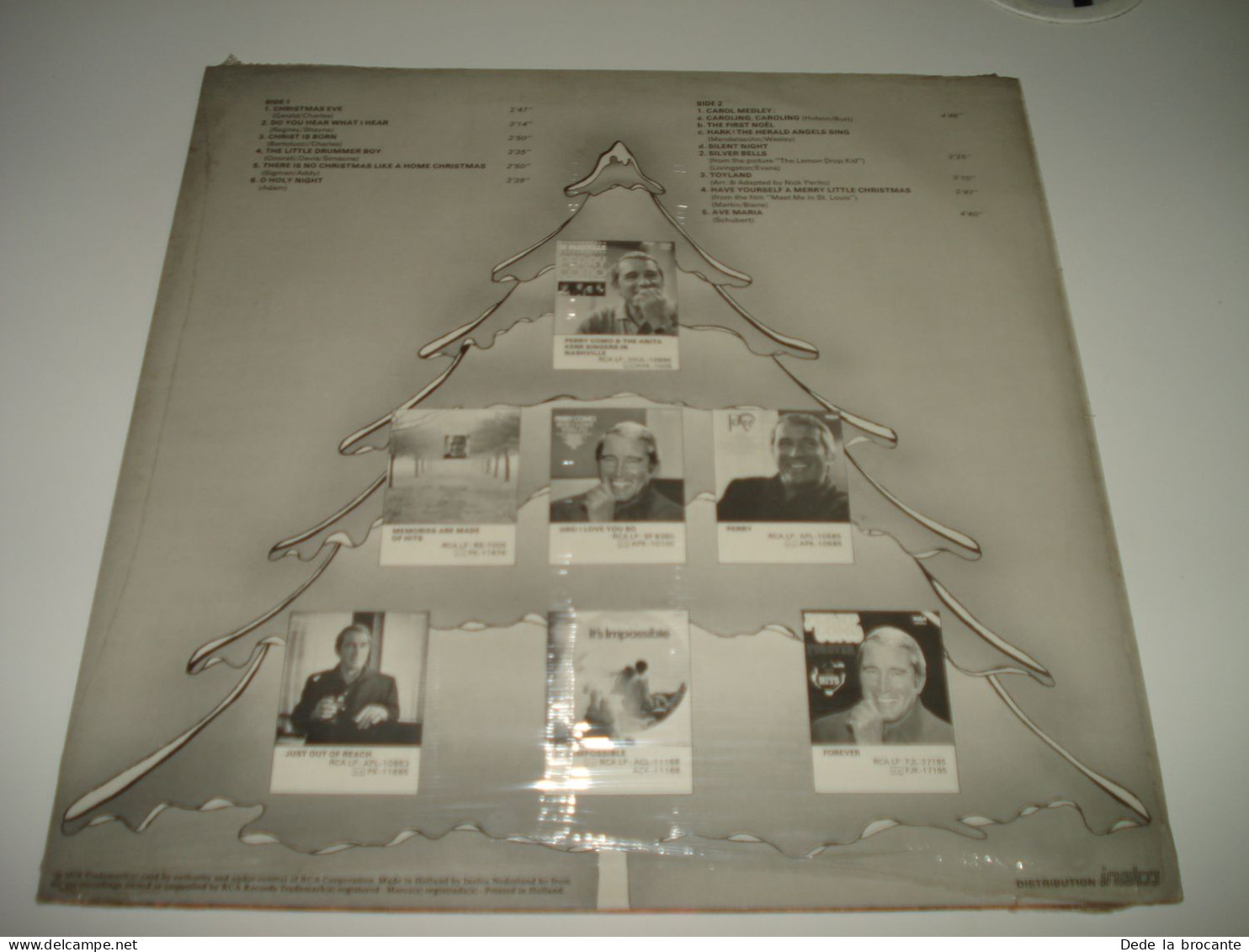 B4 / Perry  Como Chrismas Album - LP - RCA -  ANL 11929 - Holland 1976 - Sealed - No Cut - Non Ouvert - Christmas Carols