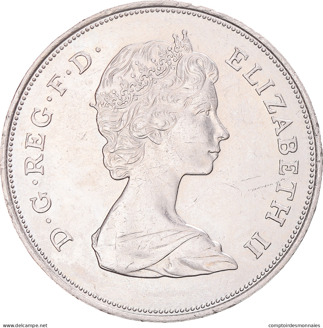 Monnaie, Grande-Bretagne, Elizabeth II, 25 New Pence, 1981, TTB+, Cupro-nickel - 25 New Pence