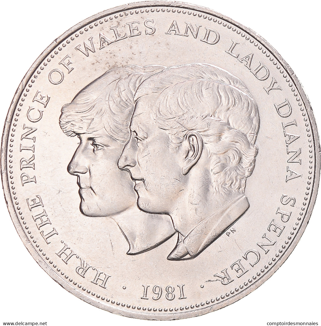 Monnaie, Grande-Bretagne, Elizabeth II, 25 New Pence, 1981, TTB+, Cupro-nickel - 25 New Pence