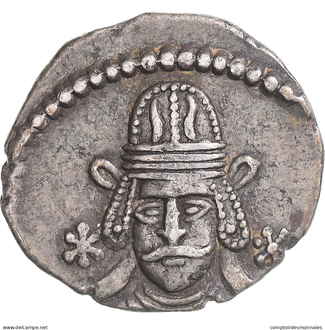 Monnaie, Royaume Parthe, Vonones II, Drachme, Ca. 51, Ecbatane, TTB, Argent - Orientales