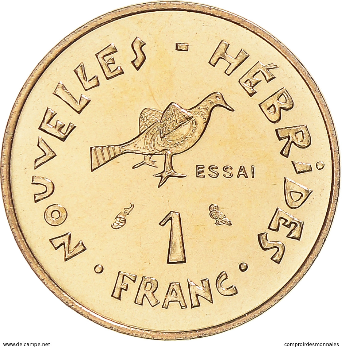 Monnaie, Condominium Des Nouvelles-Hébrides, Franc, 1970, Paris, ESSAI, FDC - Vanuatu